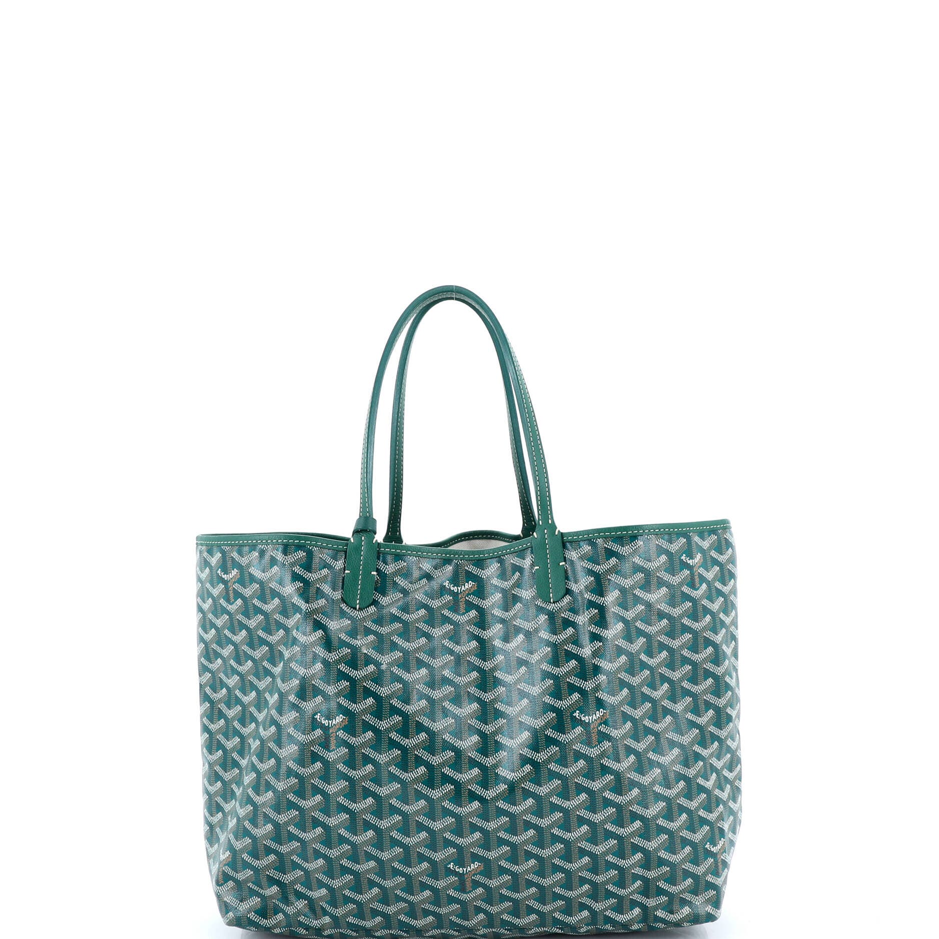 Pre-Owned Goyard Saint Louis Tote Coated Canvas PM, Main, color, 