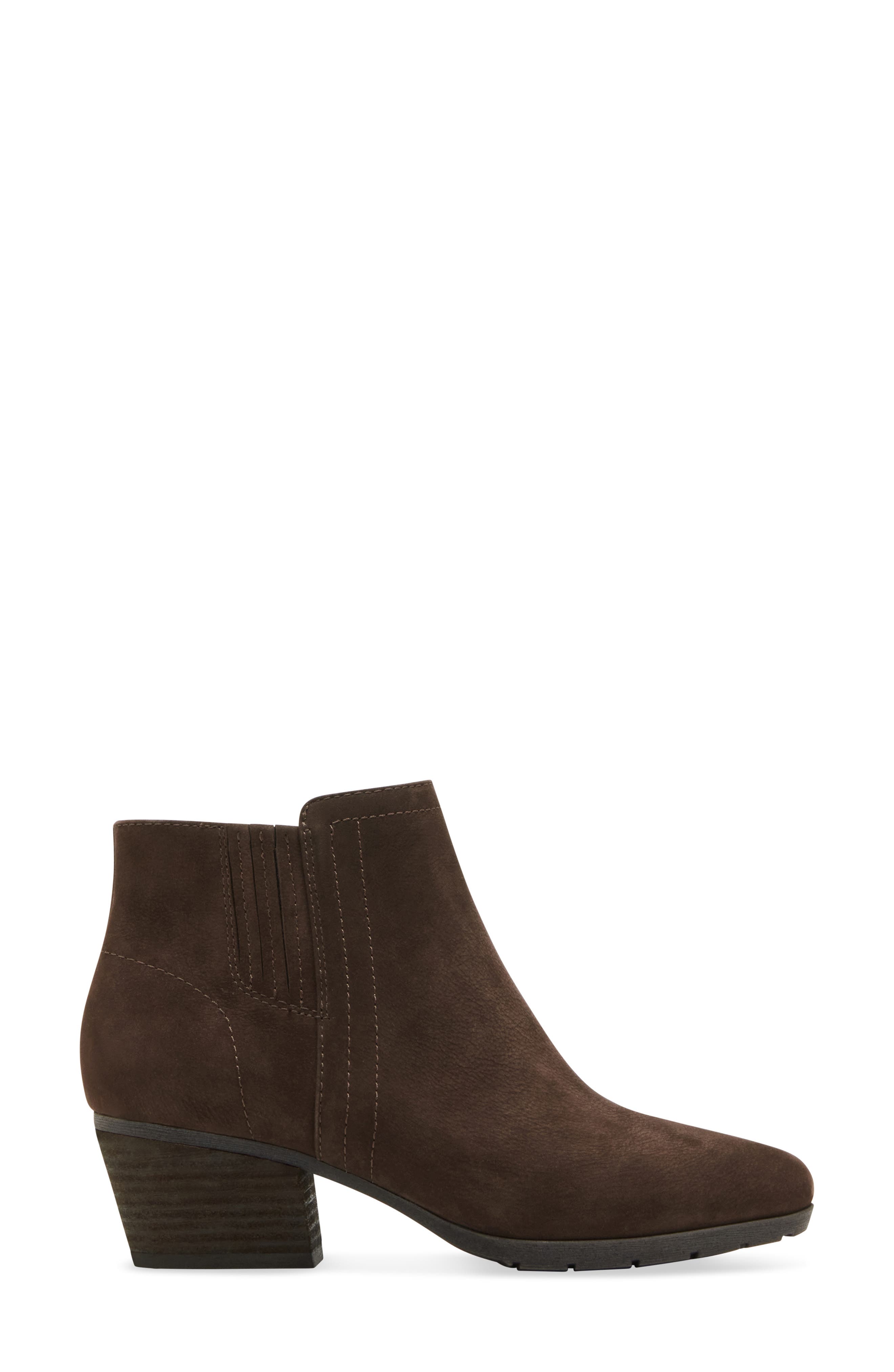 Blondo Valli Waterproof Suede Bootie, Alternate, color, Java Nubuck
