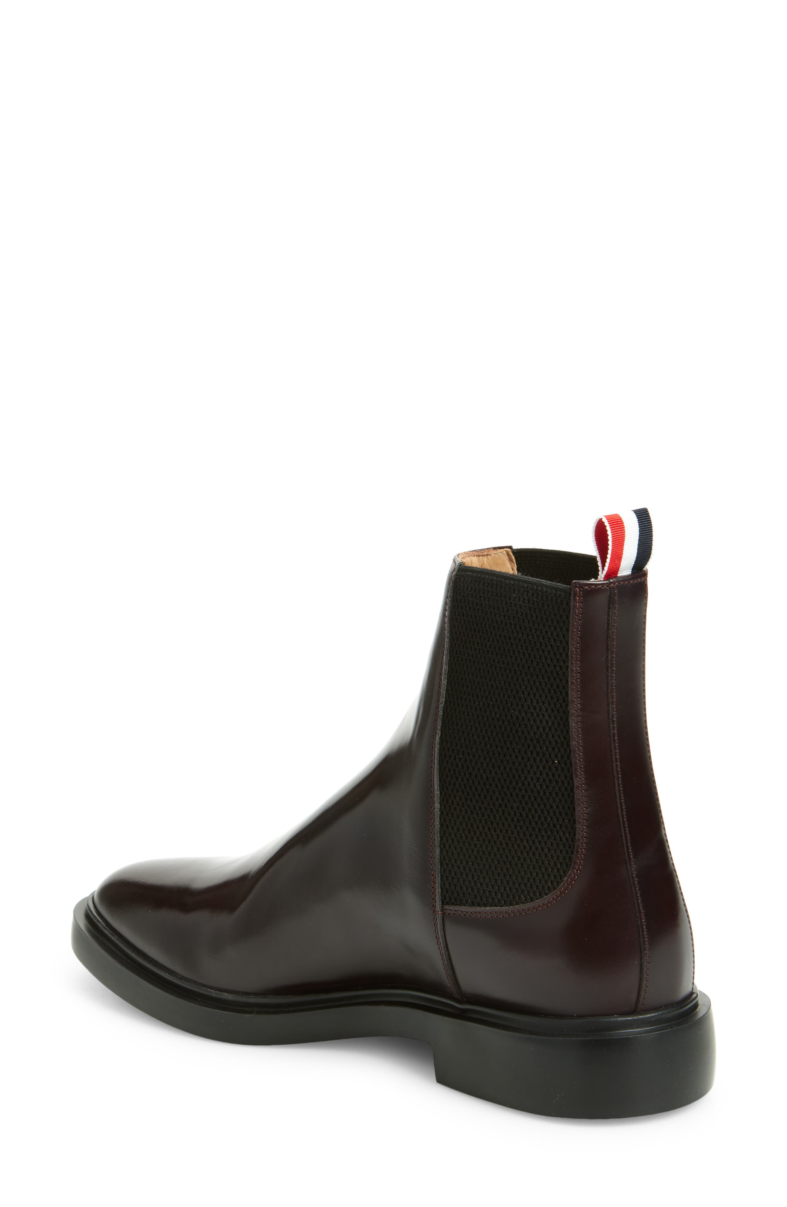Thom Browne Classic Chelsea Boot, Alternate, color, 