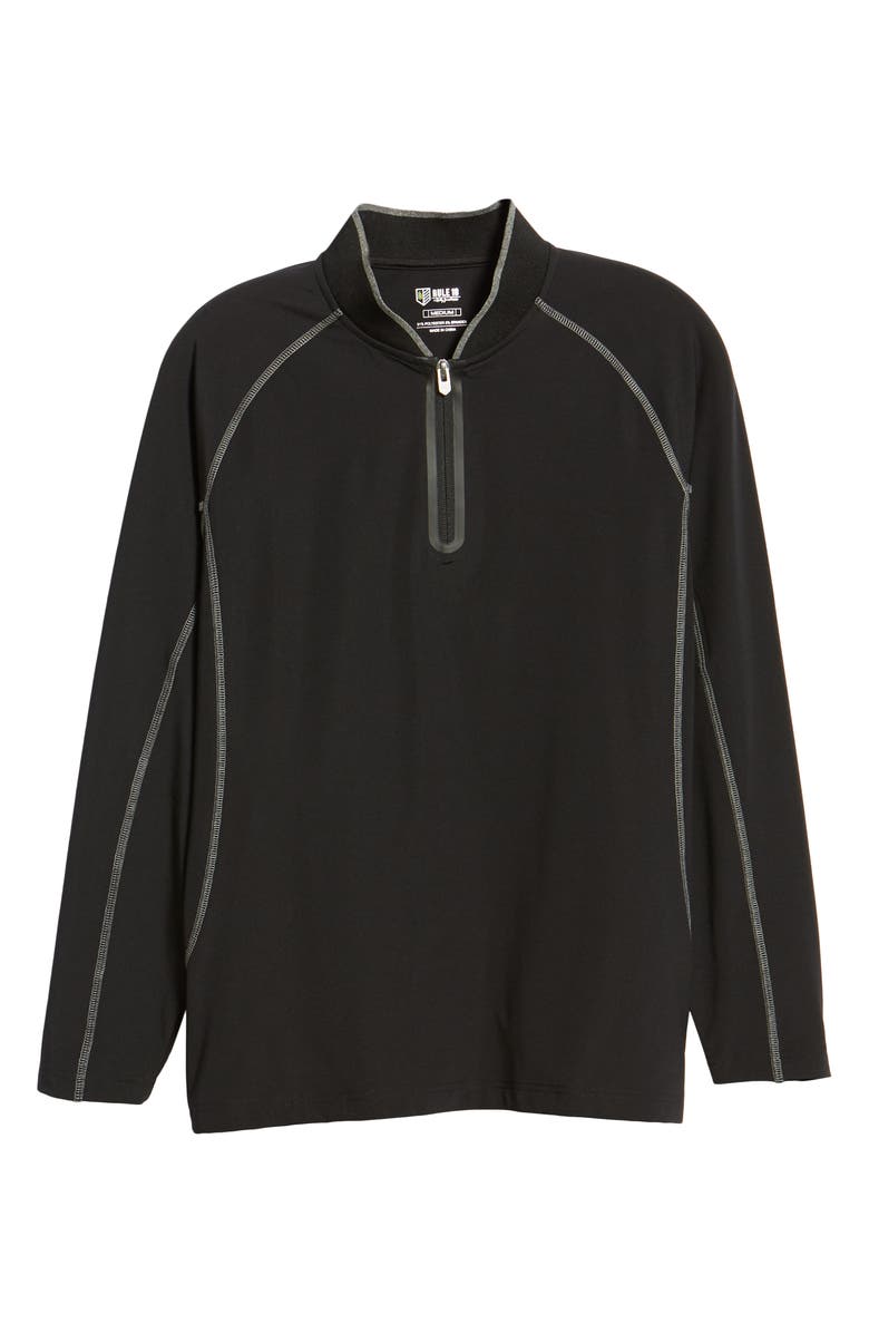 Bobby Jones Quarter Zip Slim Fit Tech Pullover, Alternate, color, 