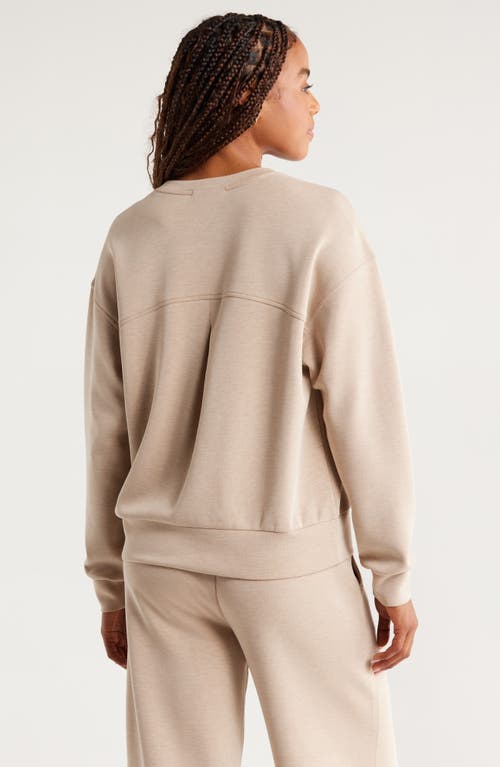 Zella Boxy Ultrasoft Scuba Knit Sweatshirt