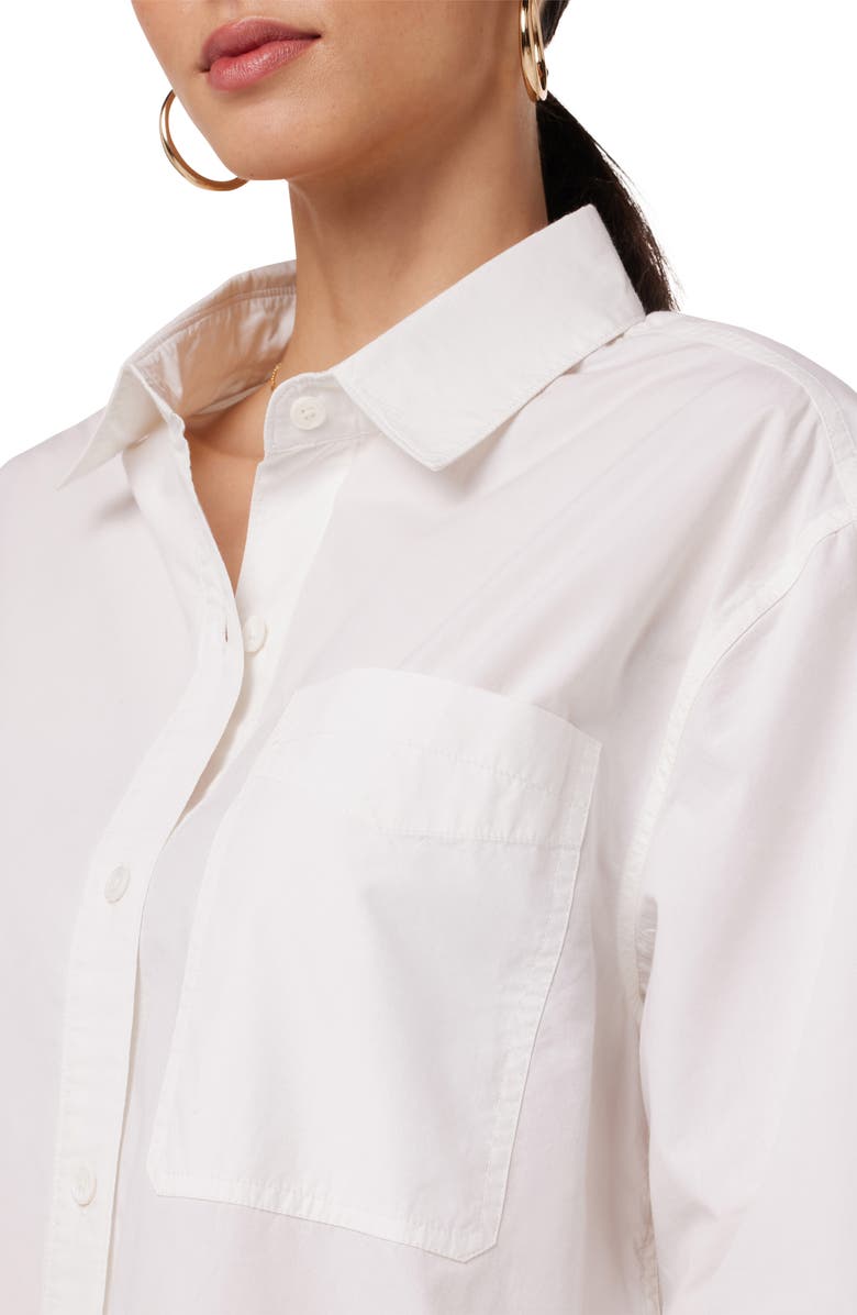 Hudson Jeans Oversize Cotton Button-Up Shirt, Alternate, color,
