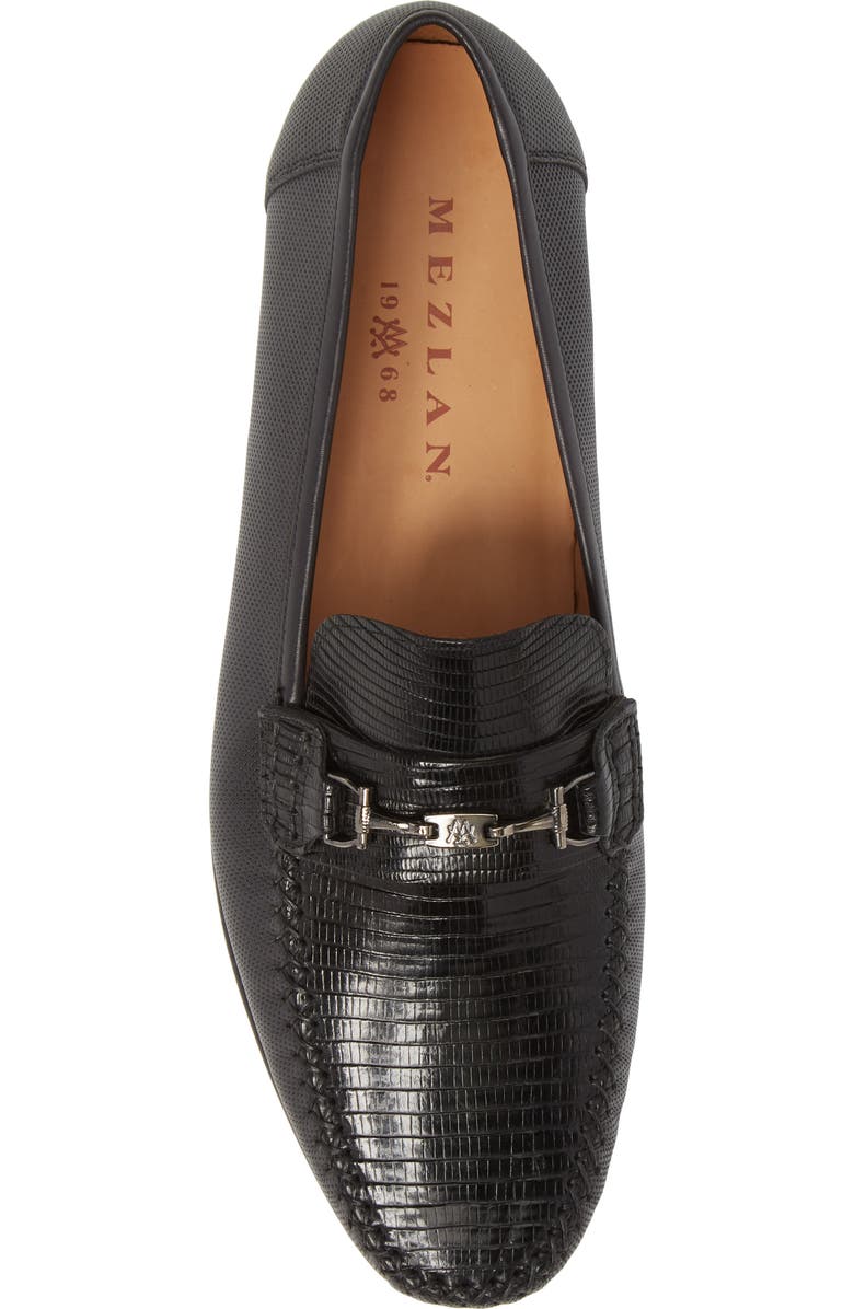 Mezlan Sileno Lizard Loafer, Alternate, color,