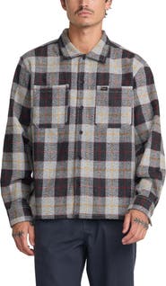 RVCA Dayshift Flannel Button-Up Shirt