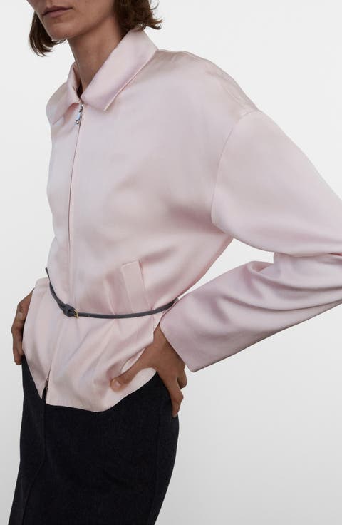 Selection Satin Bomber Jacket