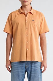 Barbour Pigment Dyed Cotton Button-Up Shirt