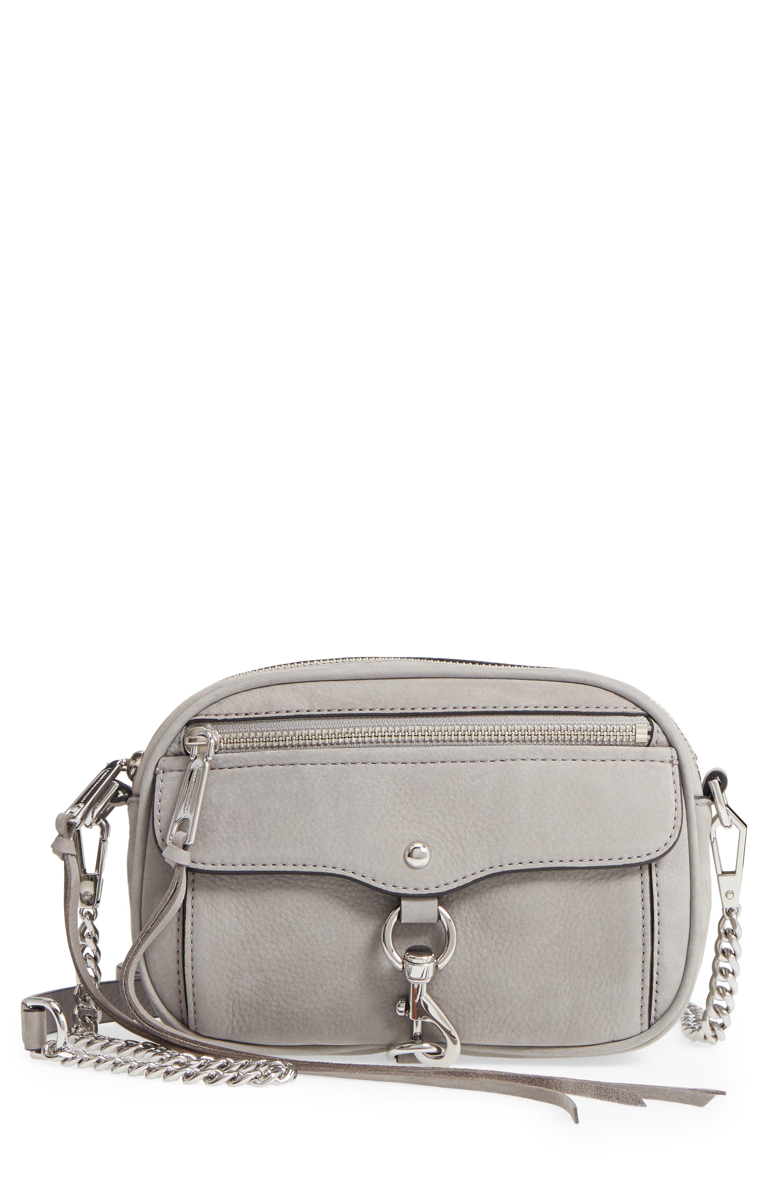 Rebecca Minkoff Blythe Leather Crossbody Bag, Main, color, 