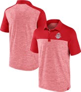 FANATICS Men's Fanatics Branded Red Toronto FC Clutch Space-Dye Polo