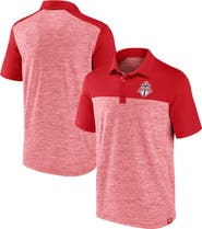 FANATICS Men's Fanatics Branded Red Toronto FC Clutch Space-Dye Polo