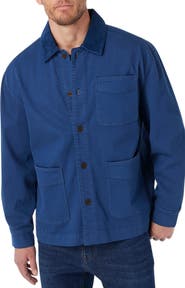 Fair Harbor Seaport Stretch Cotton Blend Chore Jacket