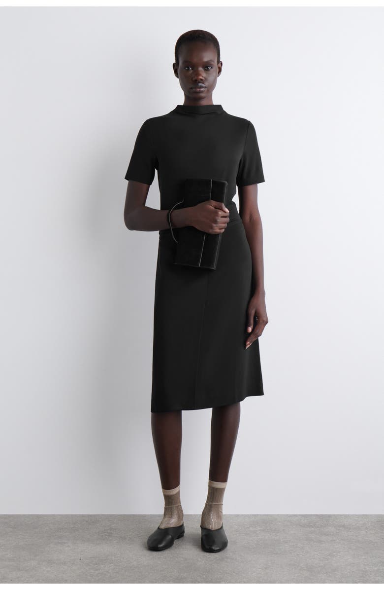 COS Ribbed Sheer Socks, Alternate, color, Beige