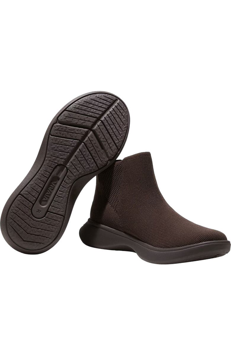 VIVAIA Round-Toe Slip-On Sneaker Boots, Alternate, color, Dark Chocolate