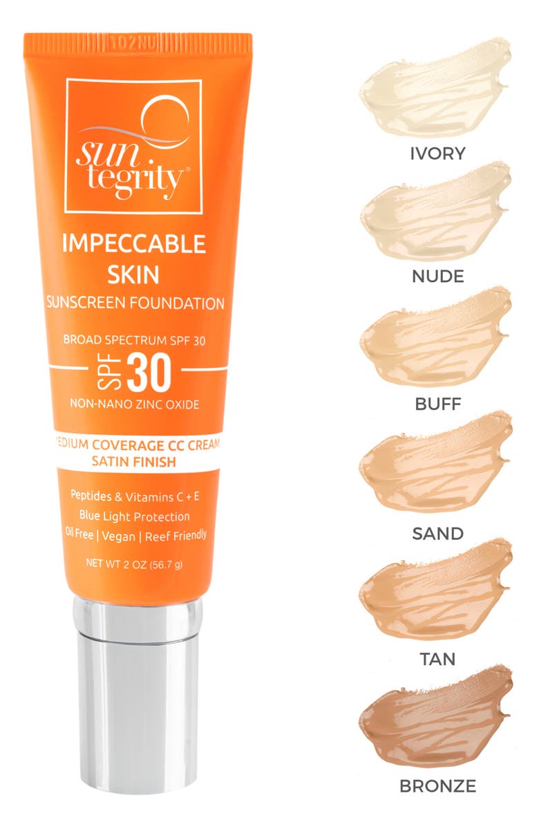 SUNTEGRITY Impeccable Skin Moisturizing Face Sunscreen, Alternate, color, 
