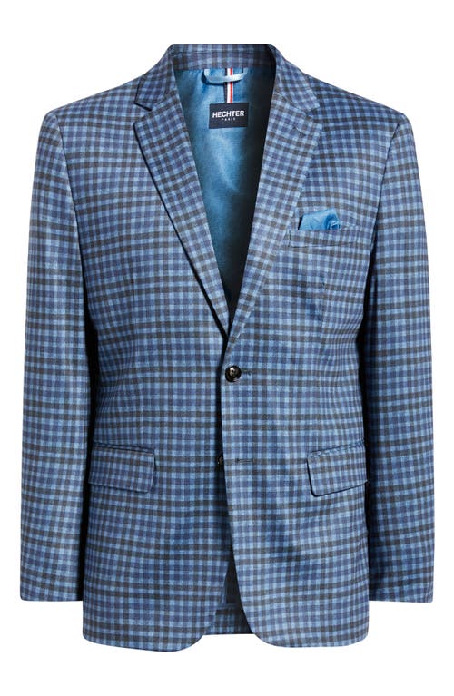 DANIEL HECHTER Blue Check Knit Sport Coat  product