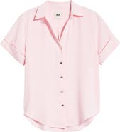AK ANNE KLEIN Crepe Shirt