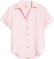 AK ANNE KLEIN Crepe Shirt