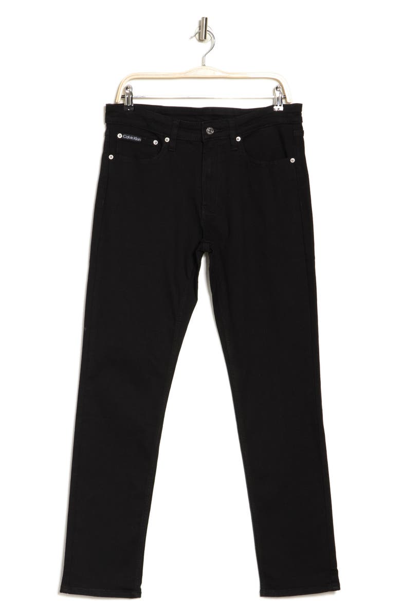 Calvin Klein Slim Jeans, Alternate, color, Ck Classic Blac