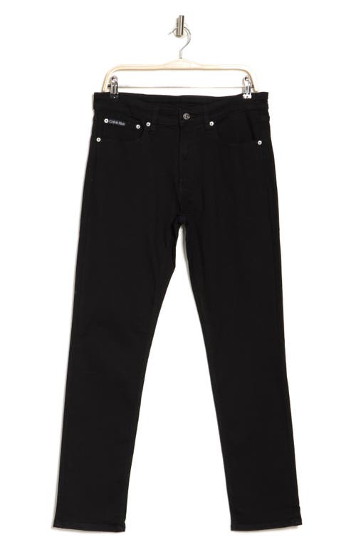 Calvin Klein Slim Fit Pants Rinse Blue
