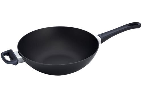 Scanpan Classic 11 Inch Nonstick Stir Fry Pan In Black