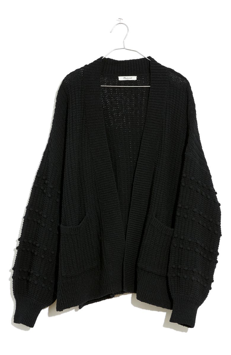 Madewell Bobble Cardigan Sweater, Alternate, color,