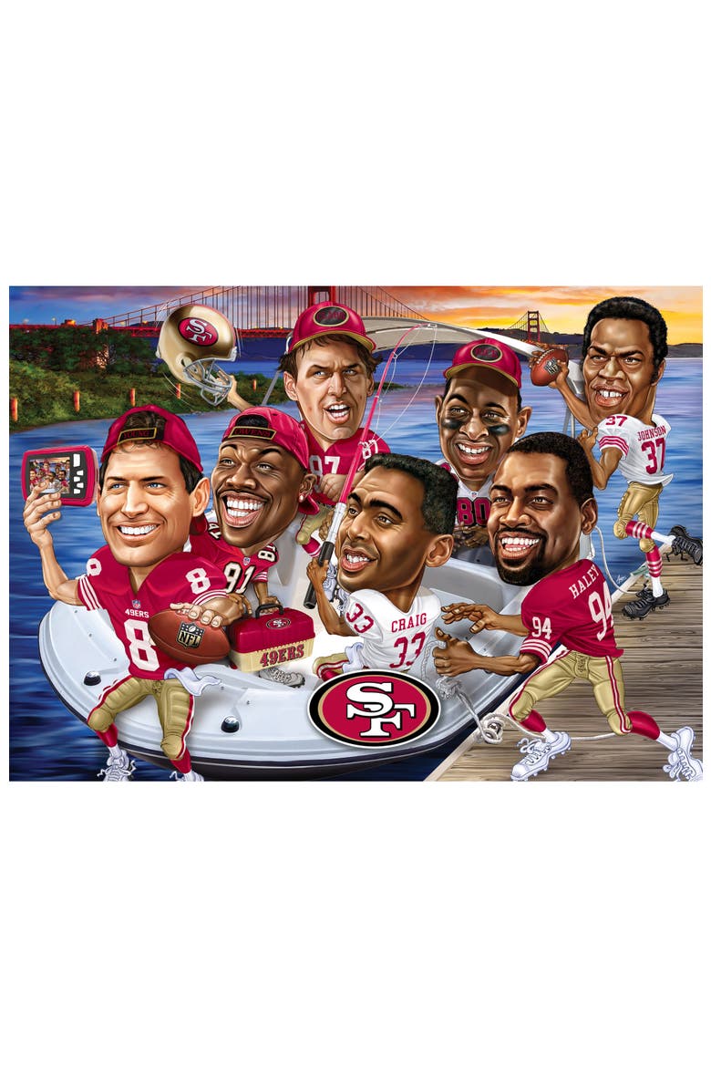 San Francisco 49ers 500 Piece Puzzle, Alternate, color, Multicolor