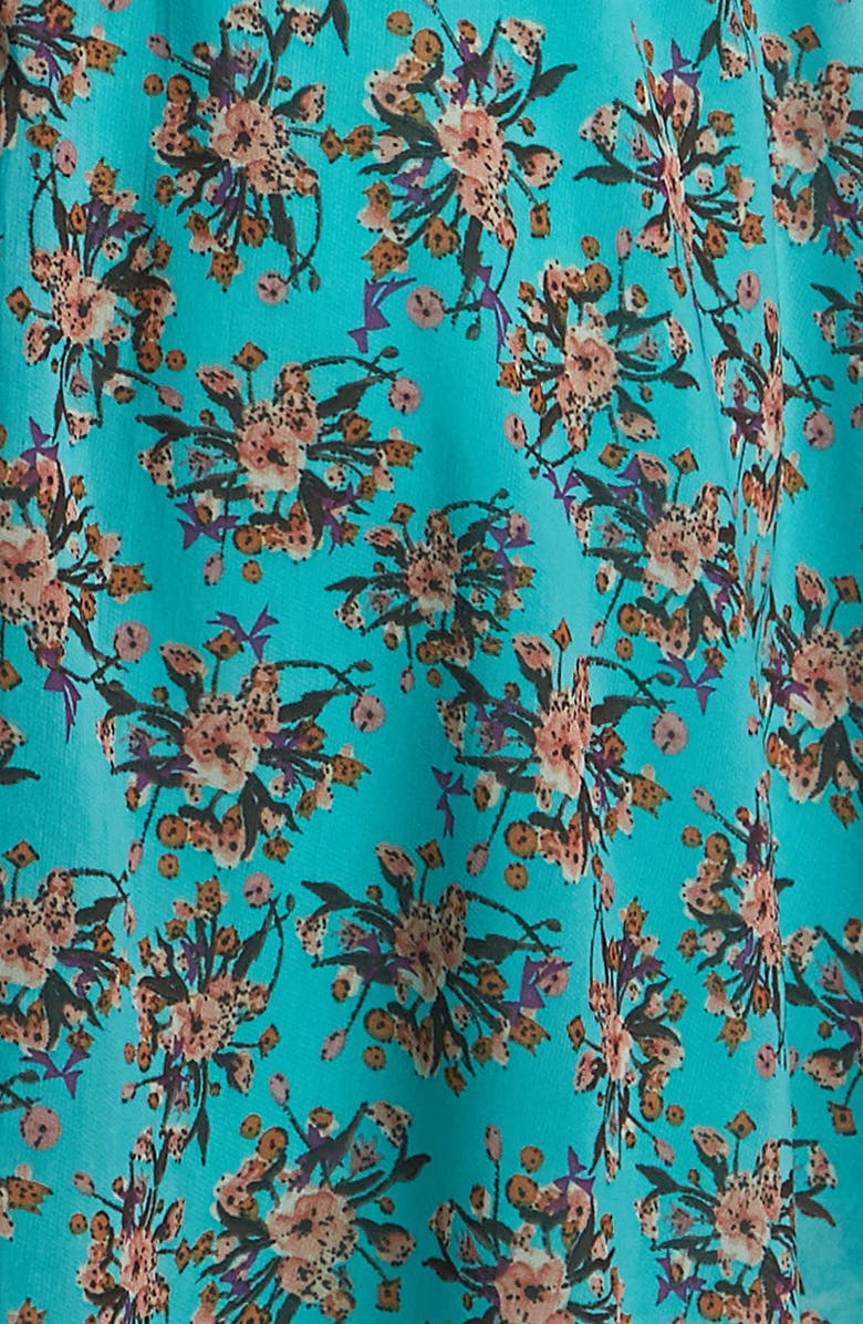 Lucca Couture Short Floral Dress, Alternate, color, 