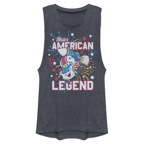 Junior's Cars Tow Mater American Legend Festival Muscle Graphic T-Shirt