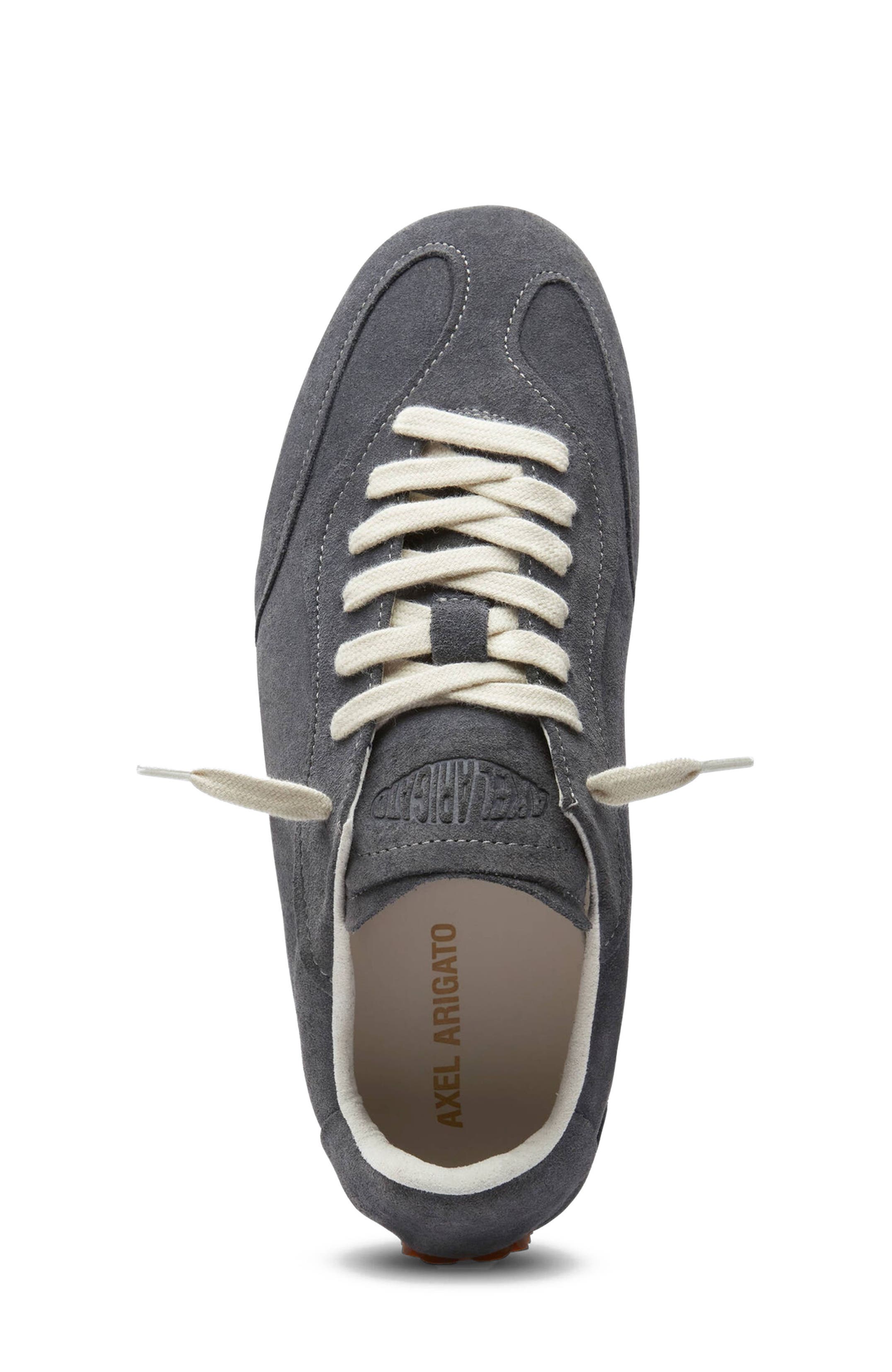 Daze Suede Runner - Women's, Alternate, color, Dark Grey/Dark Grey