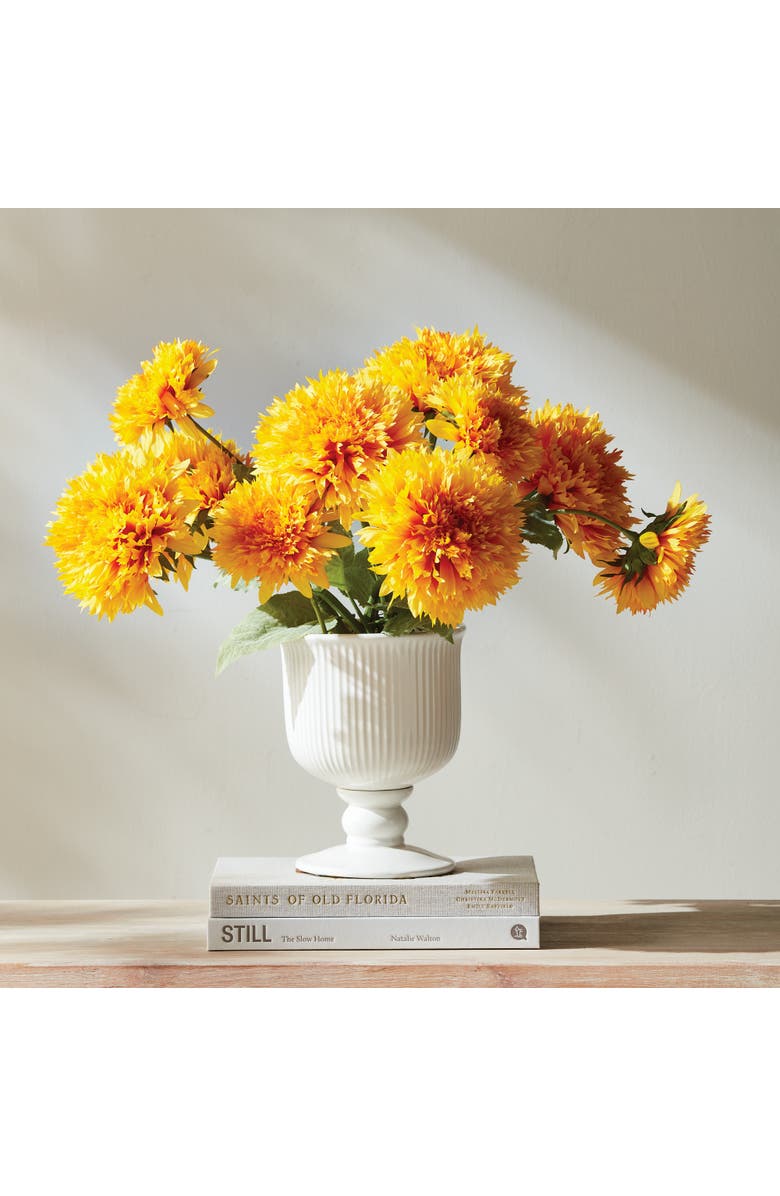 Napa Home & Garden Sinclair Footed Urn 11", Alternate, color, White