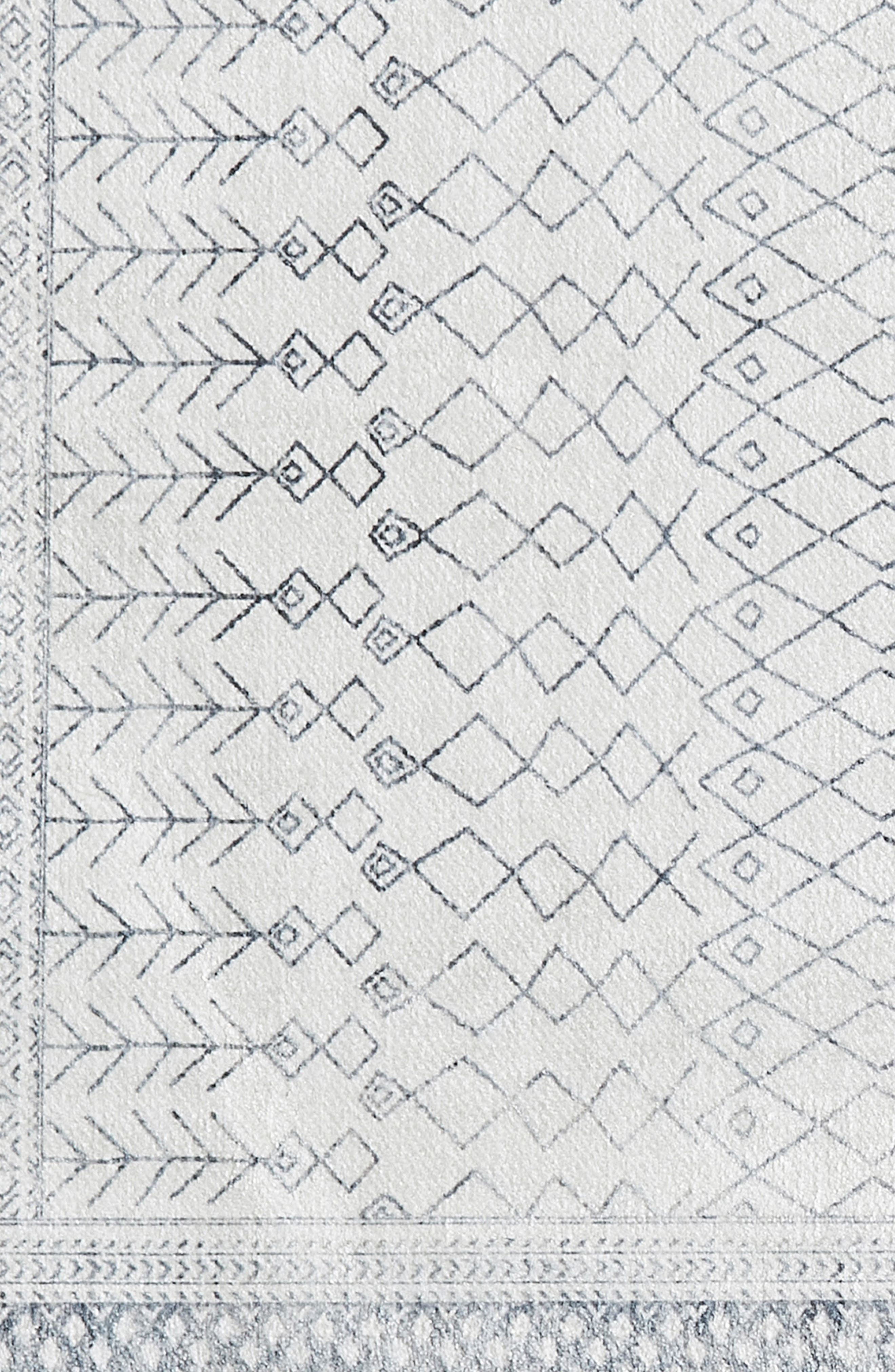Woven & Weft Distressed Machine-Washable Rug | Nordstromrack