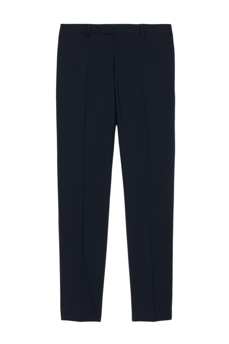 Wool suit trousers, Alternate, color, Navy blue