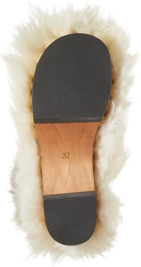 Acne Studios Furry Clog Boot (Women) | Nordstrom
