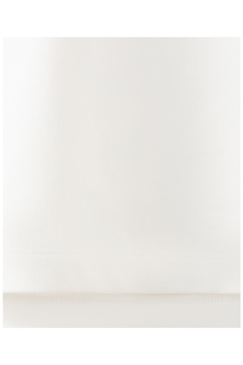 Message Graphic Cotton Hoodie, Alternate, color, OFF WHITE