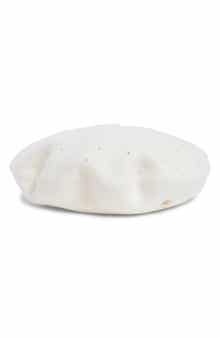 disco wool blend beret