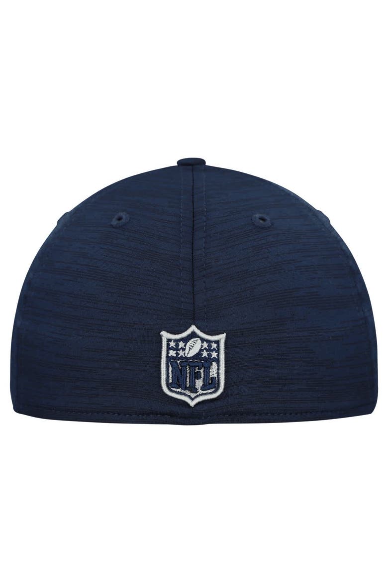 Men's New Era  Navy Dallas Cowboys Stripes 39THIRTY Flex Hat, Alternate, color, Navy
