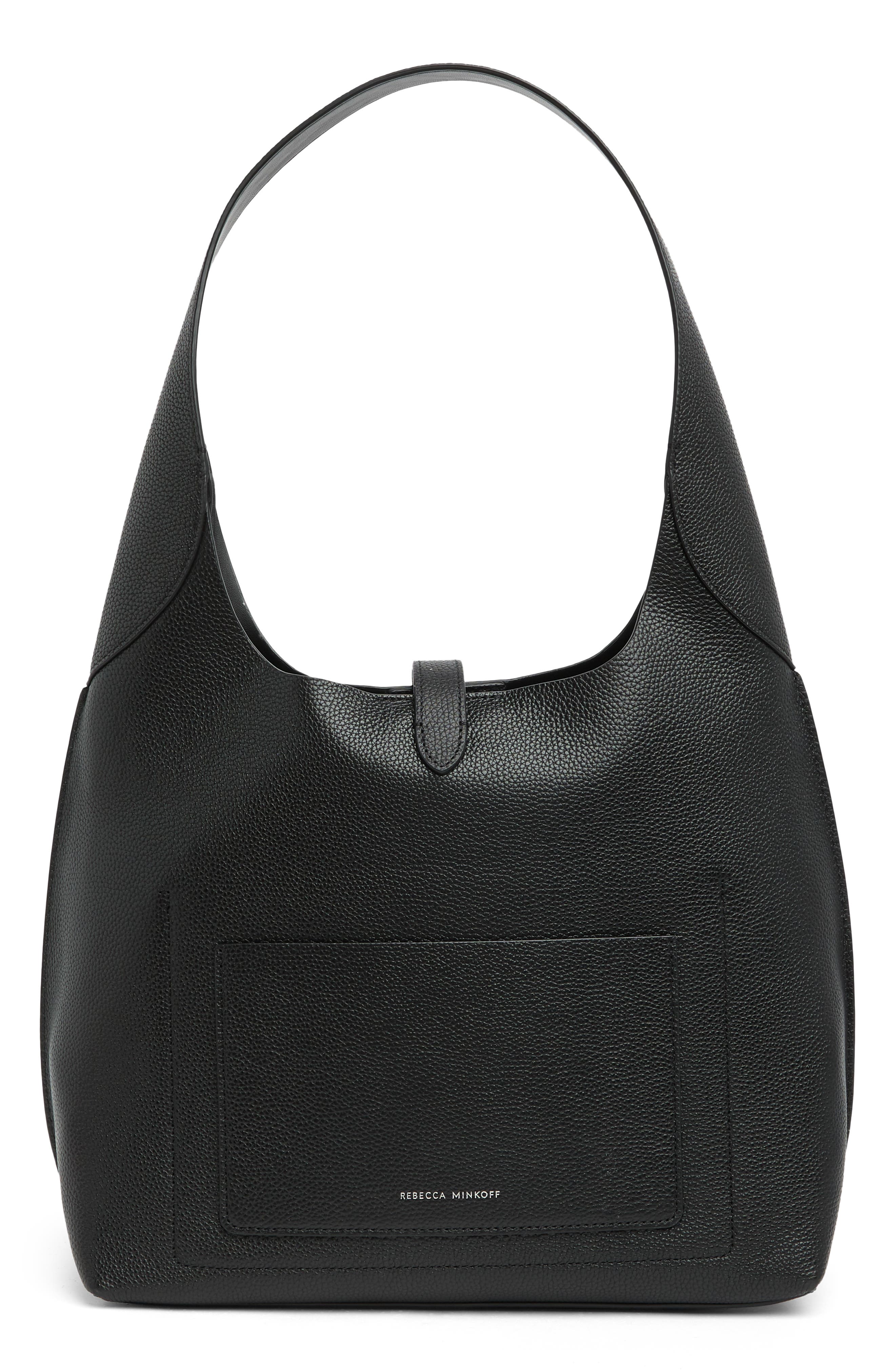 Rebecca Minkoff Megan Leather Hobo Bag, Alternate, color, 