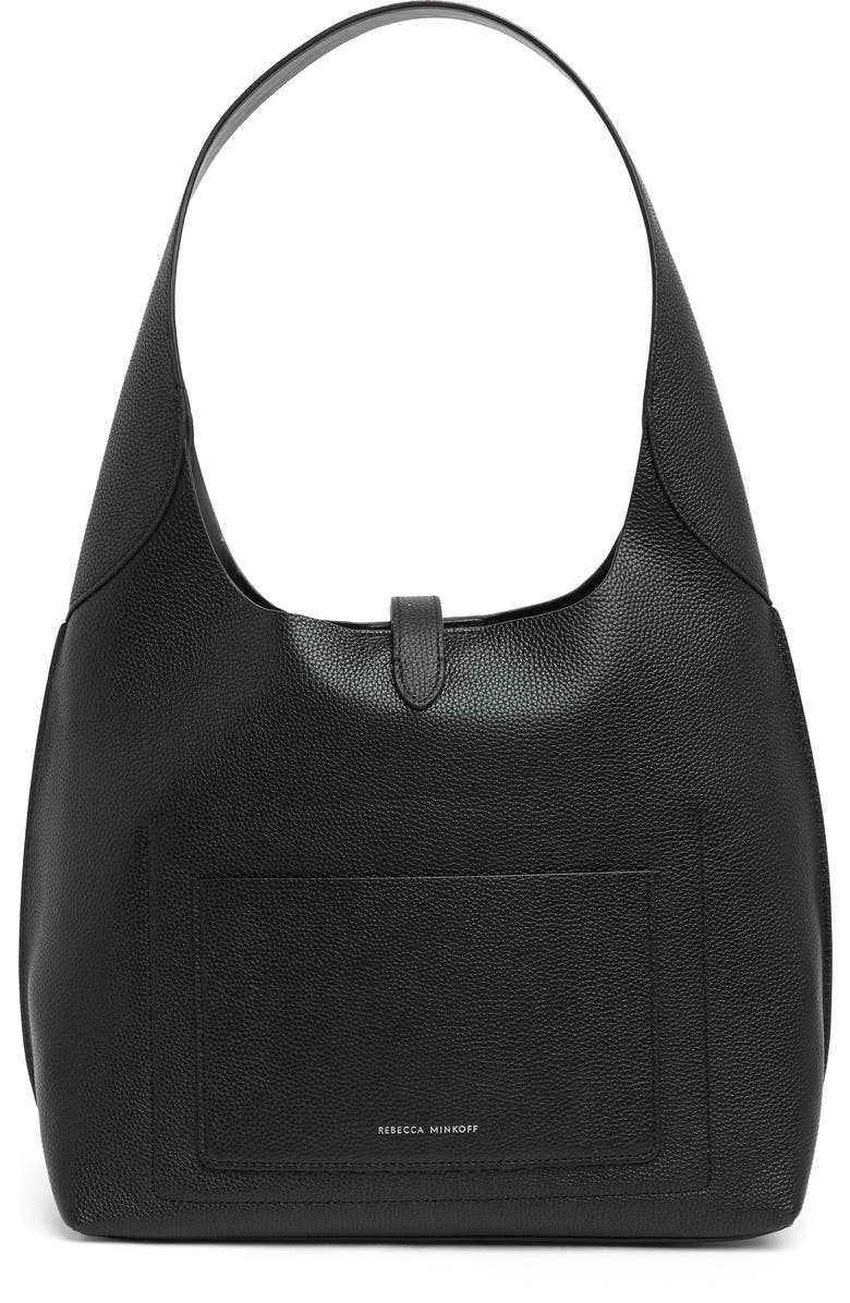 Rebecca Minkoff Megan Leather Hobo Bag, Alternate, color,
