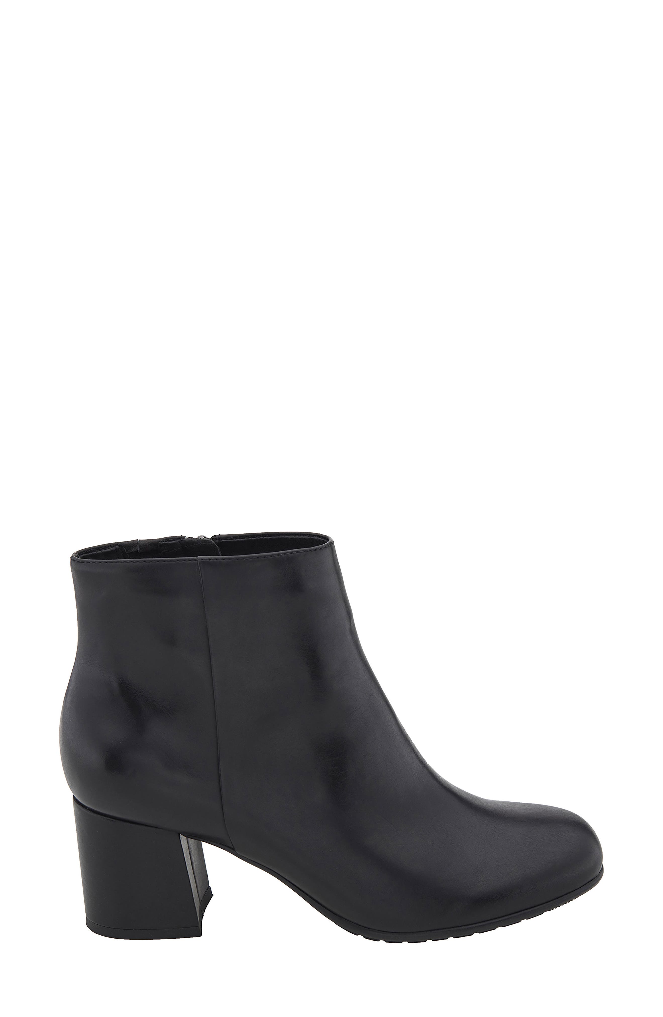 Apollo Bootie, Alternate, color, BLACK LEATHER