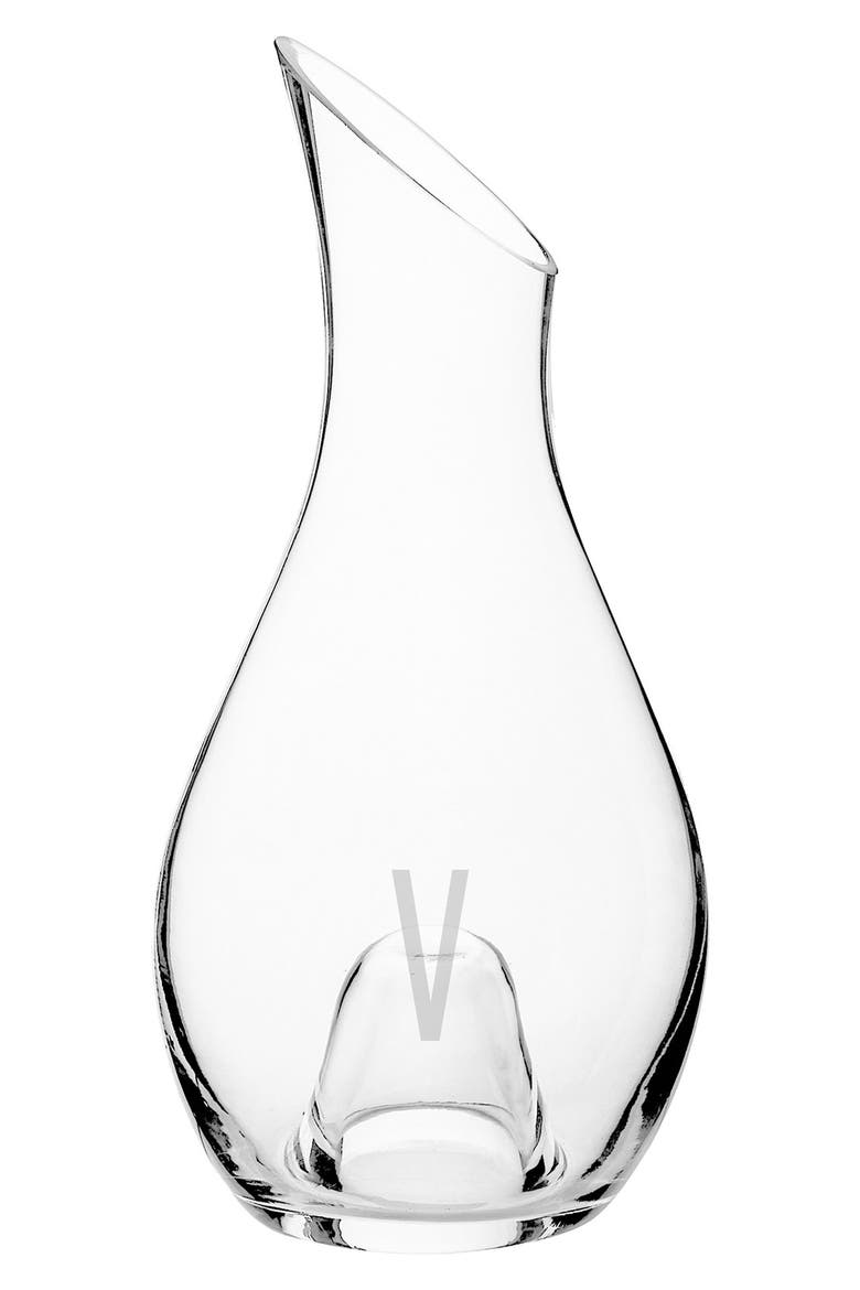 Monogram Aerating Wine Decanter, Main, color, V