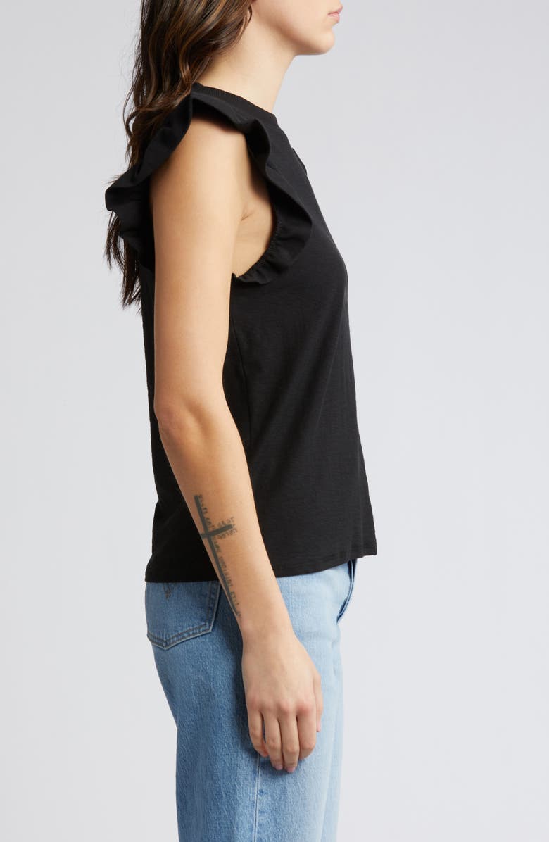 Nation LTD Paulette Ruffle Sleeve Top, Alternate, color,