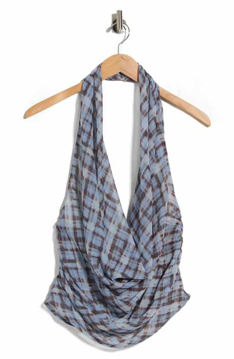 Aldana Plunge Halter Top