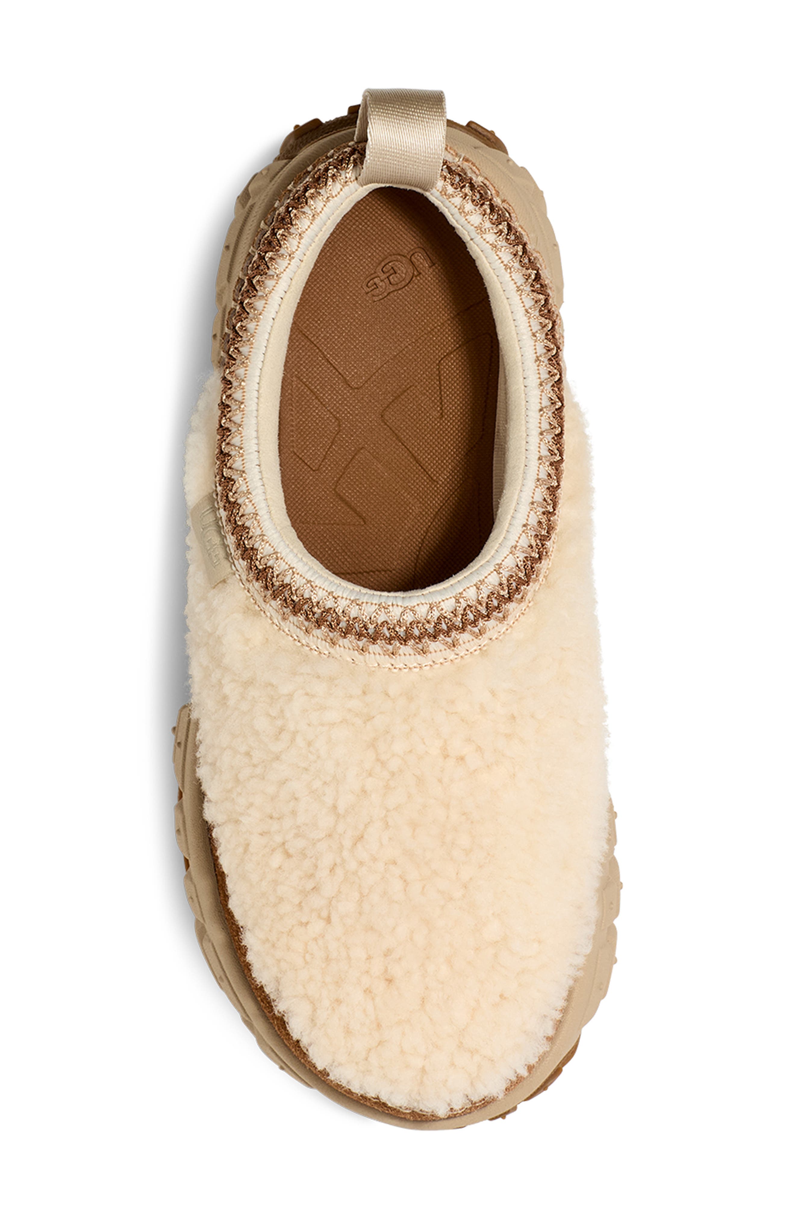 UGG<sup>®</sup> Venture Daze Genuine Shearling Platform Slip-On Shoe, Alternate, color, 