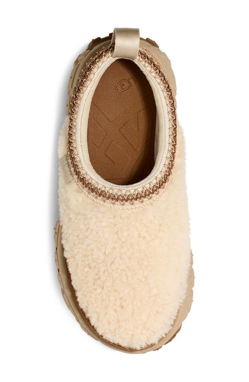 Ugg ® Venture Daze Genuine Shearling Platform Slip-on Shoe In Neutral
