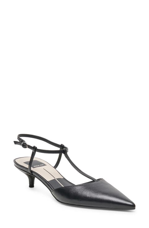 Torena Leather Slingback Pump
