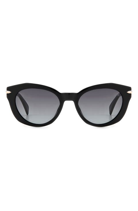 53mm Cat Eye Sunglasses