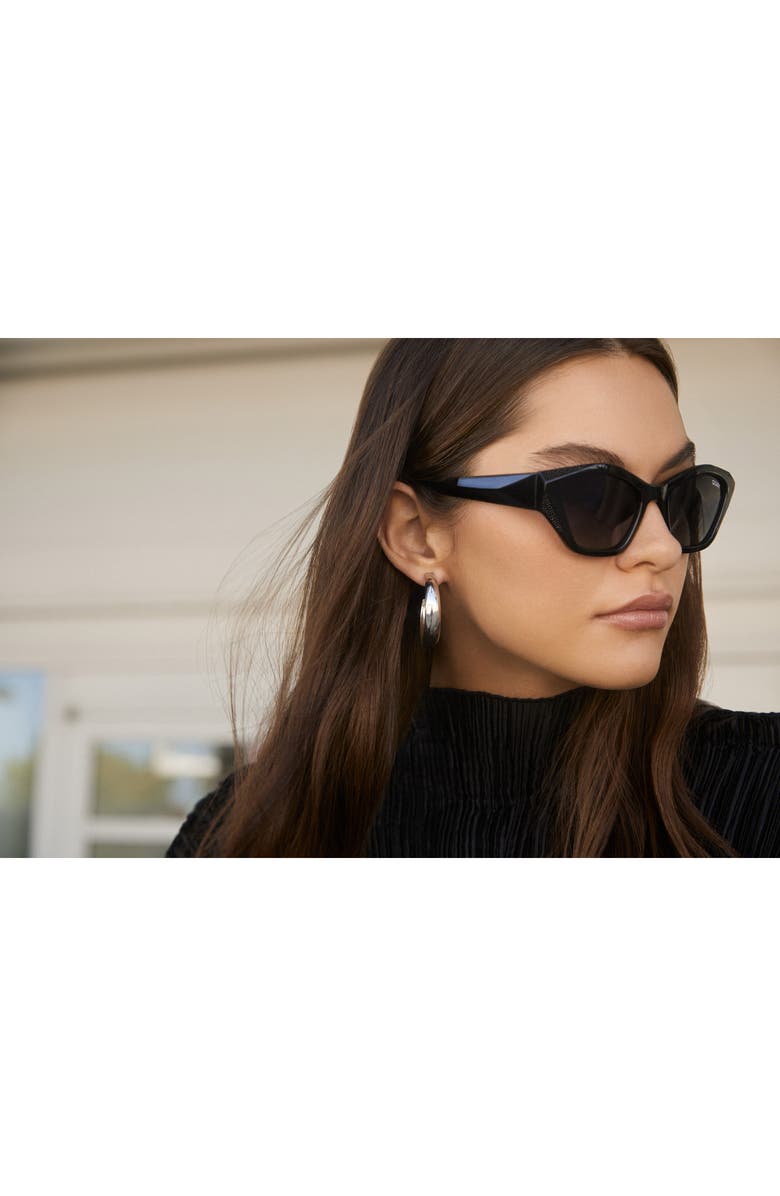 QUAY Counting Stars 42mm Gradient Cat Eye Sunglasses, Alternate, color,