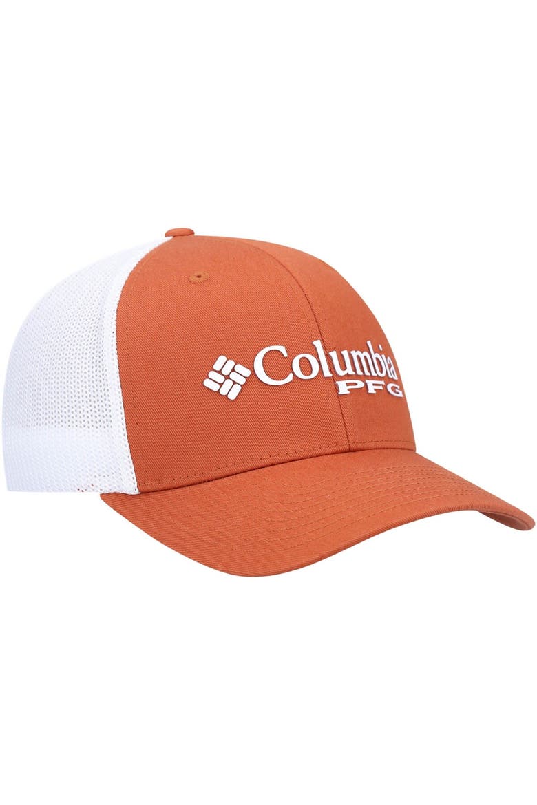 Men's Columbia Texas Orange Texas Longhorns PFG Flex Hat, Alternate, color, Burnt Orange