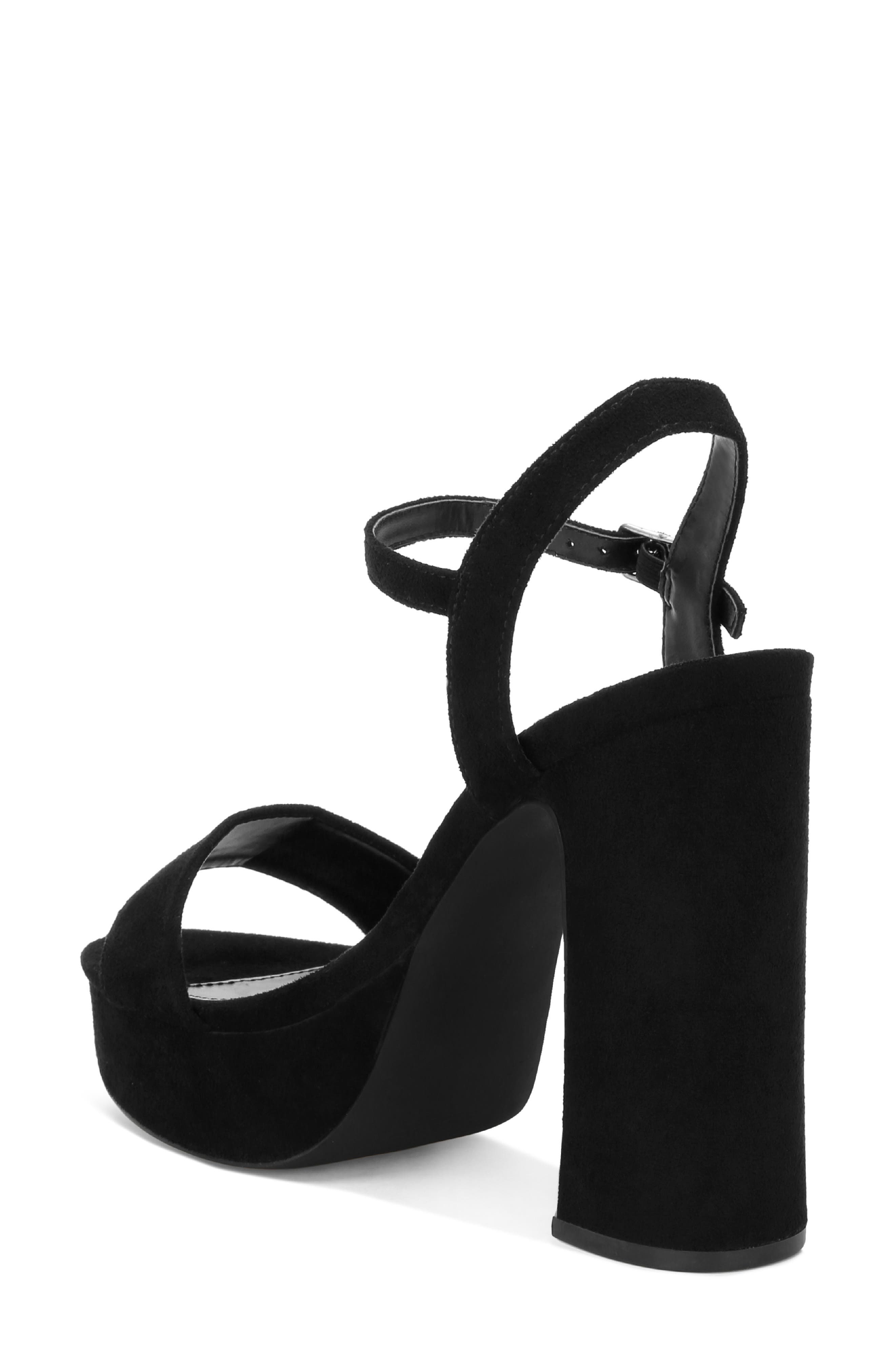 Lilasta Platform Block Heel Sandal, Alternate, color, BLACK