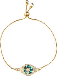 EYE CANDY LOS ANGELES Evil Eye Slider Bracelet