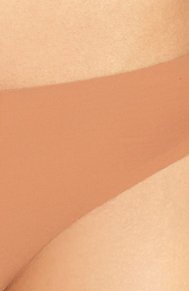 Nubian Skin 'The Thong' Seamless Thong, Alternate, color,